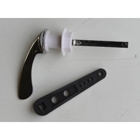 Metal toilet handle / lever kit chrome 